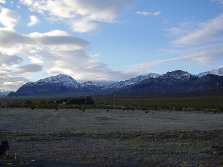 Snow on the Funeral Mountains
